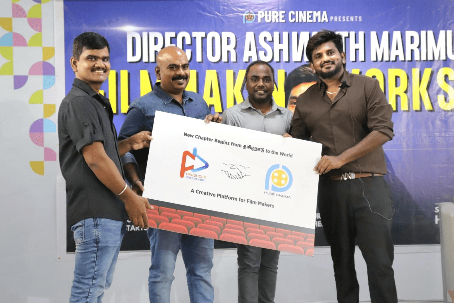 From Tamil Nadu to the World: Producer Bazaar and Pure Cinema Launch a New Creative Chapter
