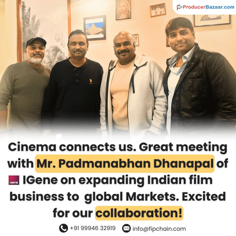 Bridging Borders Through Cinema: A Conversation with Mr. Padmanabhan Dhanapal of IGene